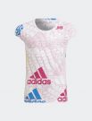 T-shirt manica corta sportiva Adidas - pink