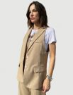 Gilet Le Streghe - beige