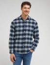 Camicia manica lunga casual Lee - black