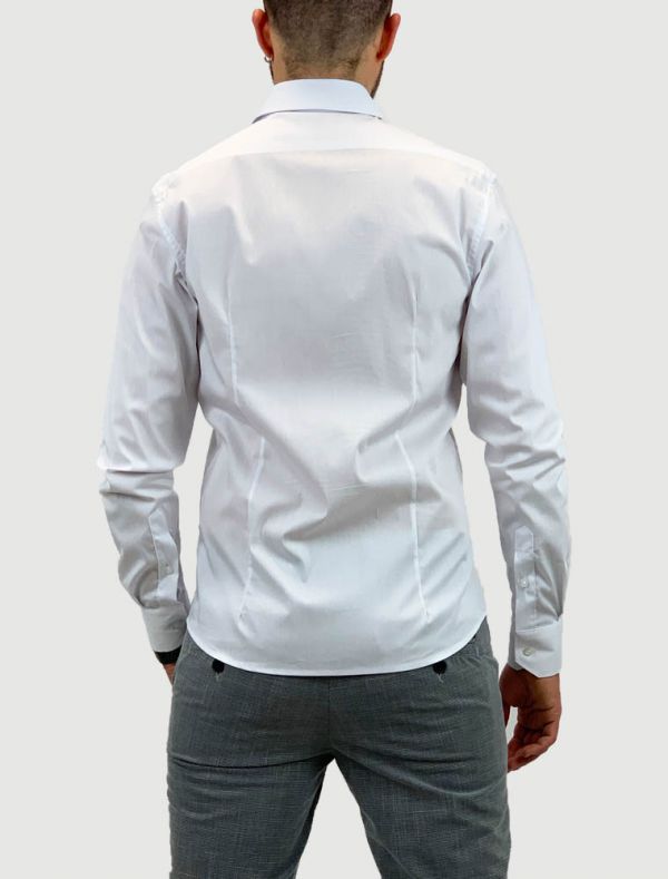 Camicia manica lunga Identikit - bianco