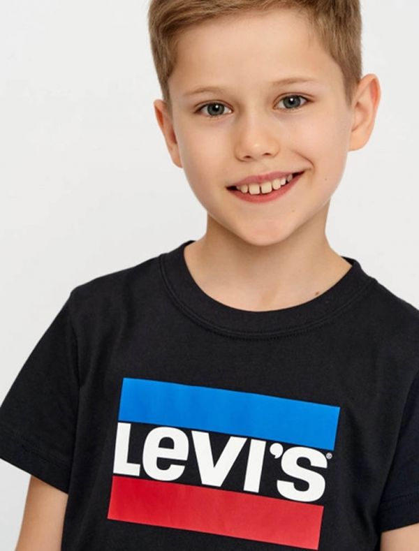T-shirt manica corta Levi's - nero