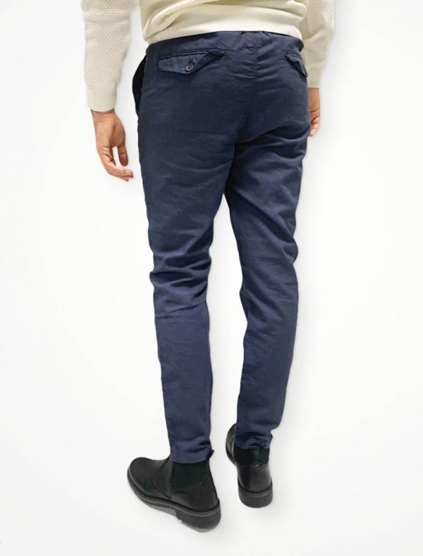 Pantalone casual B-style - blu