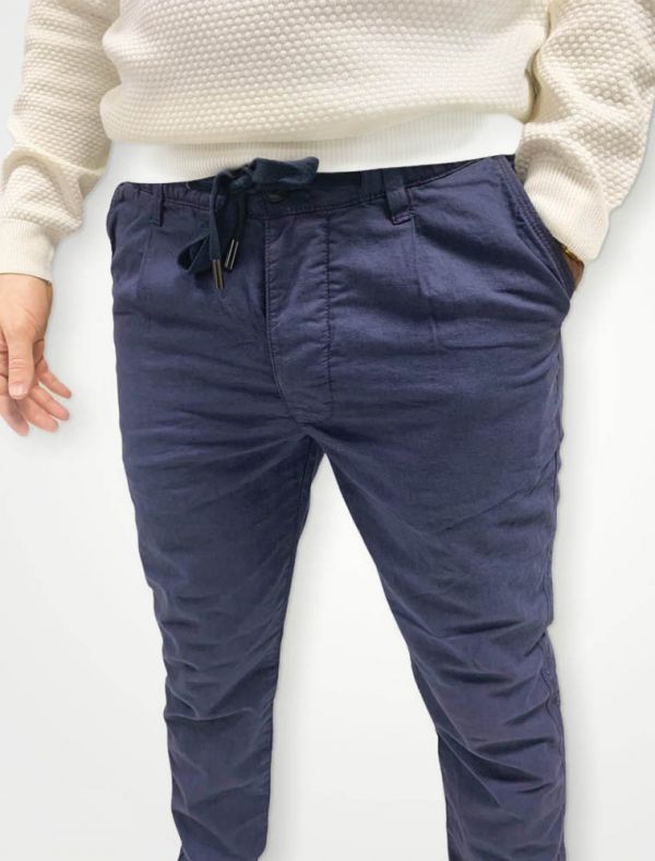 Pantalone casual B-style - blu