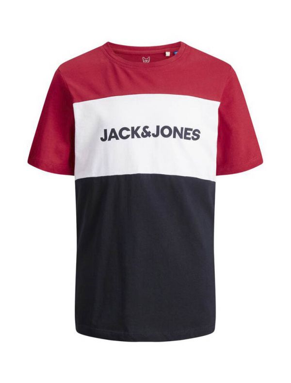 T-shirt manica corta Jack & Jones - rosso