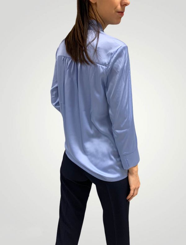 Camicia manica lunga Emme - azzurro