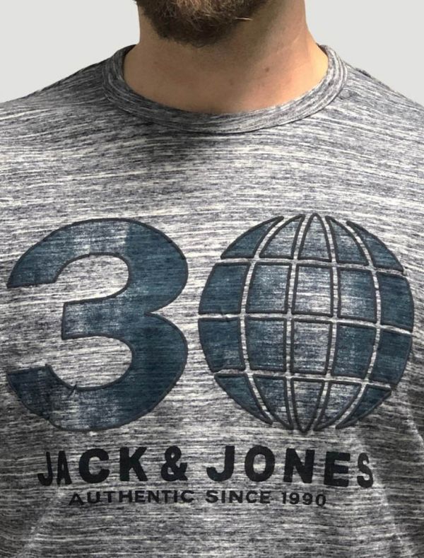 T-shirt manica corta Jack & Jones - grey