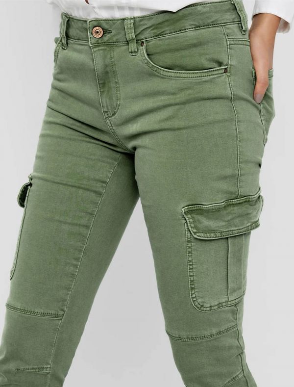 Pantalone Only - olio green