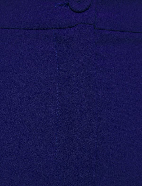 Pantalone curvy Persona - blu cina