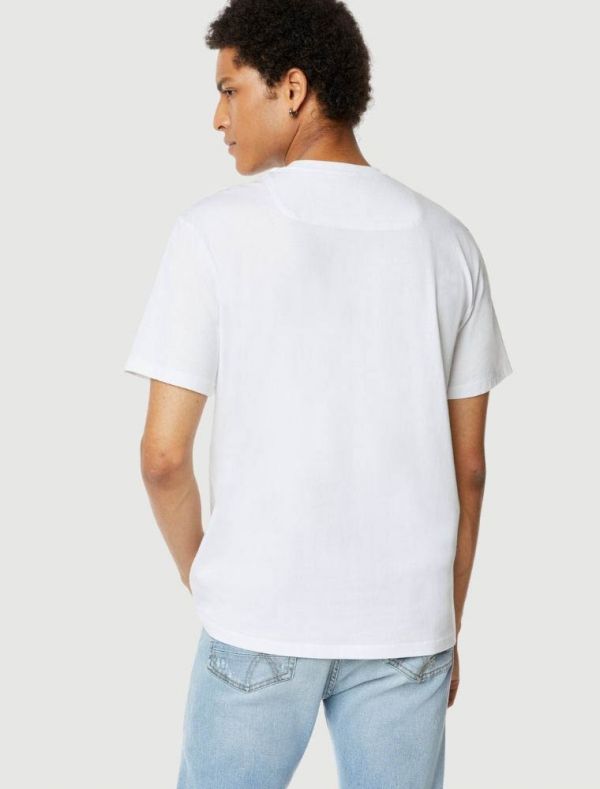 T-shirt manica corta Gas - white