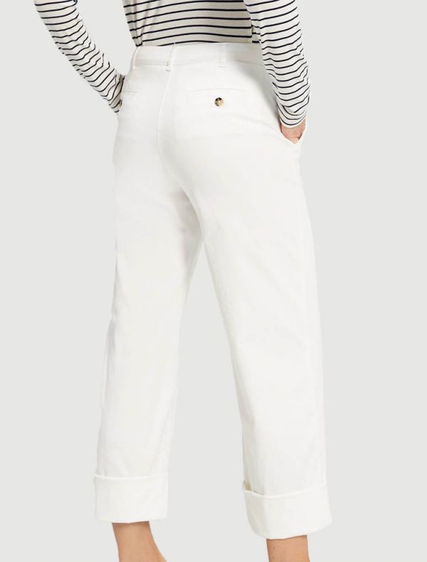 Pantalone Grey Pennyblack - white