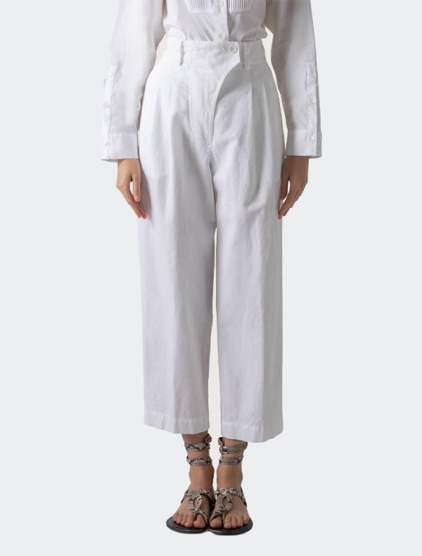 Pantalone Seventy - bianco