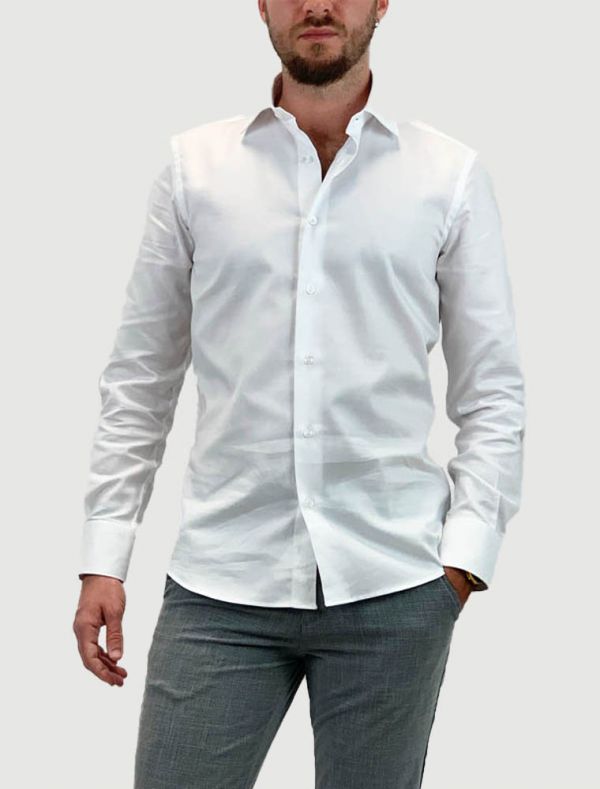 Camicia manica lunga Bottega Artigiana - bianco