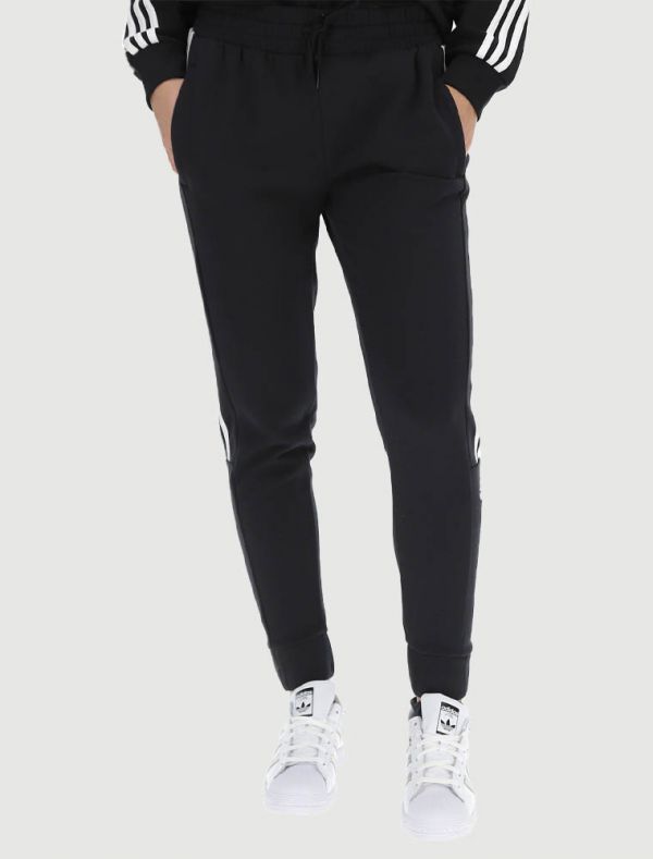 Pantalone lungo sportivo Adidas - nero - SMARTMODA E-COMMERCE