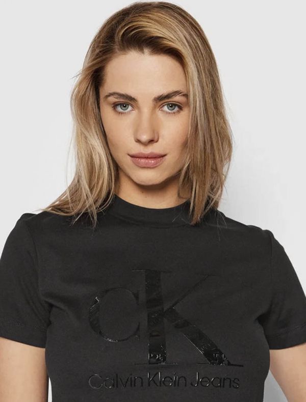 T-shirt manica corta Calvin Klein - nero