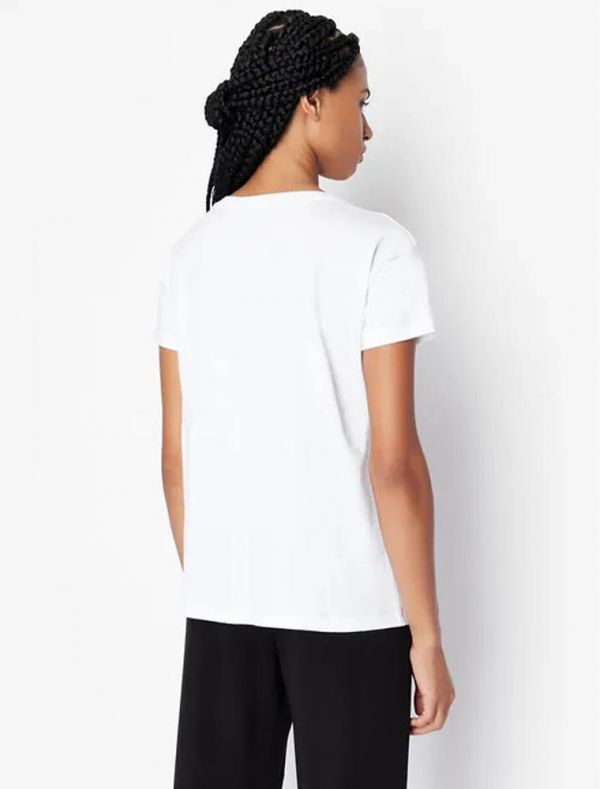 T-shirt manica corta Armani Exchange - bianco