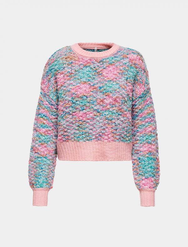 Pullover manica lunga Only - pink