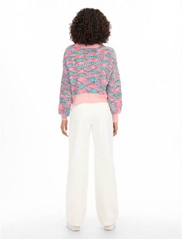 Pullover manica lunga Only - pink
