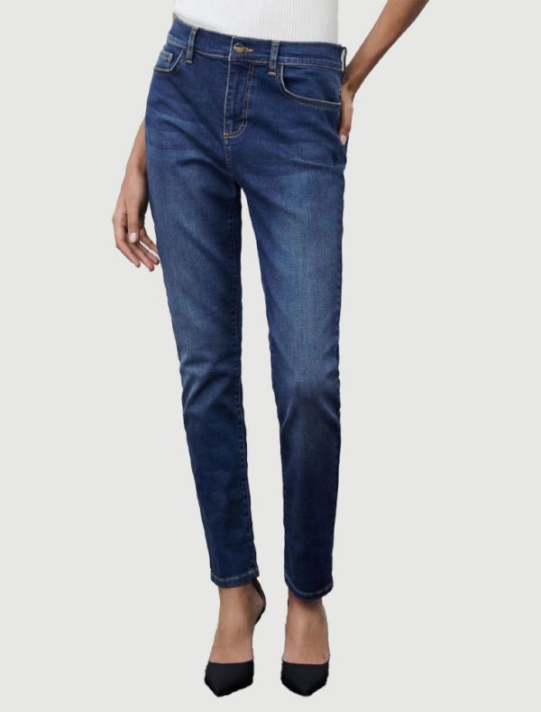 Pantalone jeans Marella - blu denim