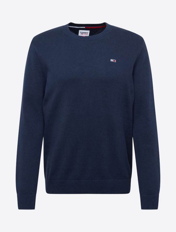 Maglia manica lunga casual Tommy Jeans - navy