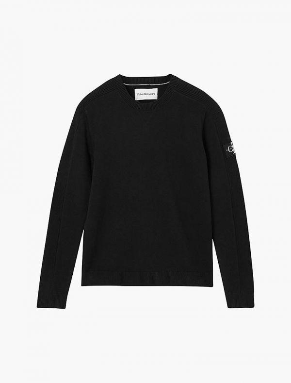 Maglia manica lunga Calvin Klein - black