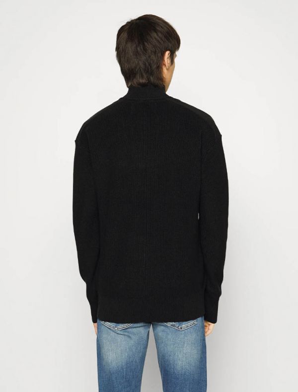 Maglia manica lunga Calvin Klein - black