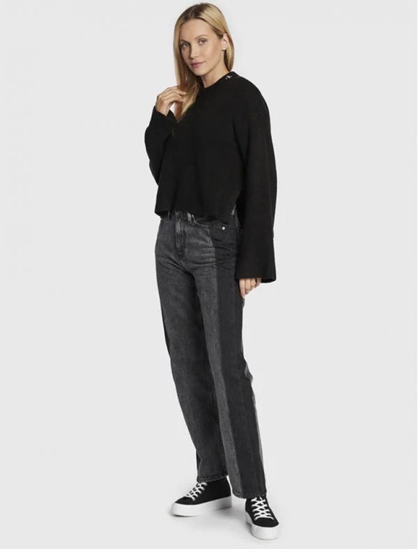 Maglia manica lunga Calvin Klein - nero
