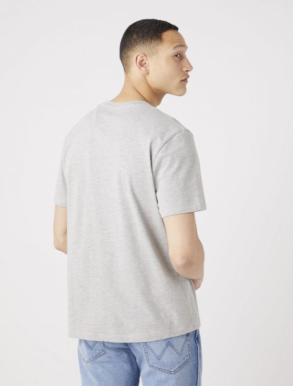 T-shirt manica corta Wrangler - grey