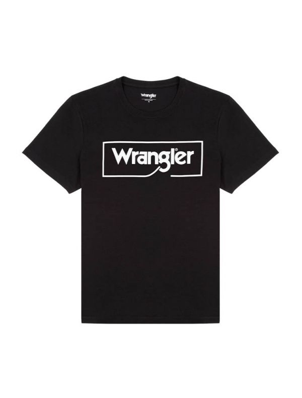 T-shirt manica corta Wrangler - black