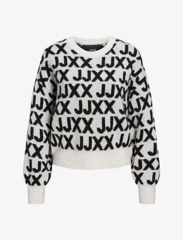 Pullover manica lunga Jjxx - white