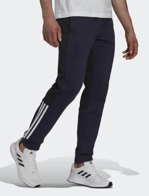 Pantalone lungo sportivo Adidas - blu