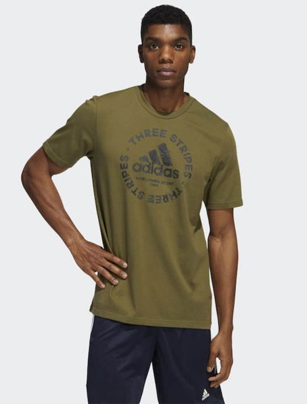 T-shirt manica corta sportiva Adidas