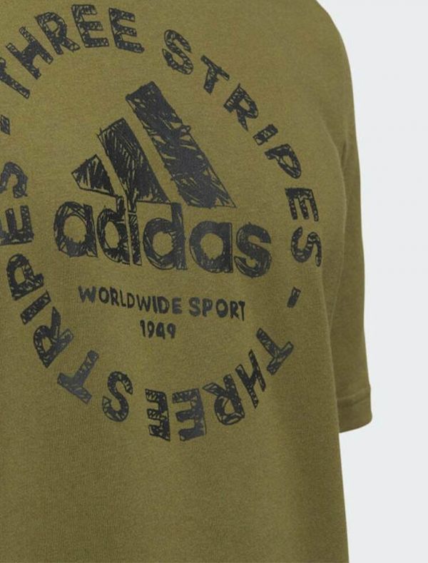 T-shirt manica corta sportiva Adidas