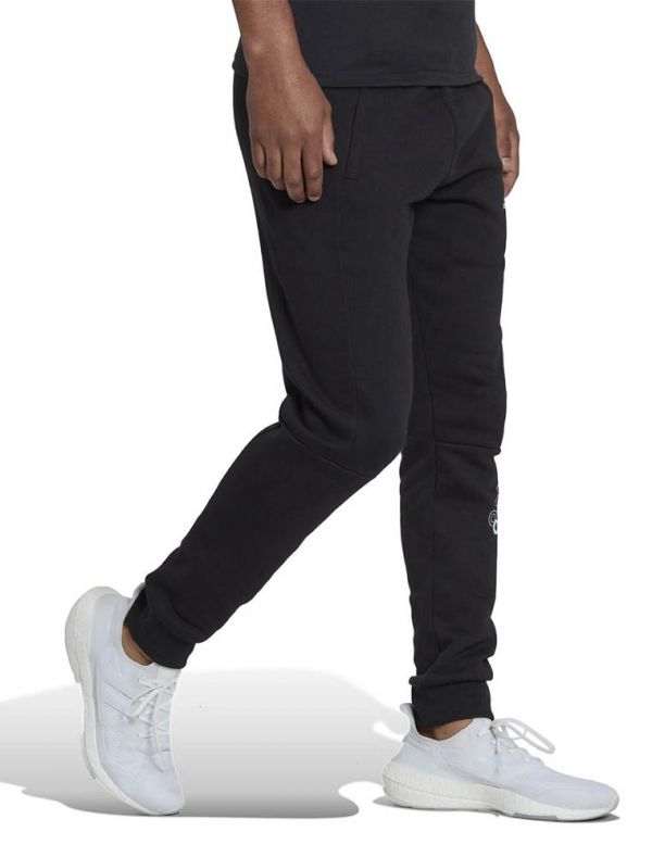 Pantalone lungo sportivo Adidas - nero