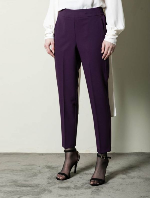 Pantalone Sandro Ferrone - purple