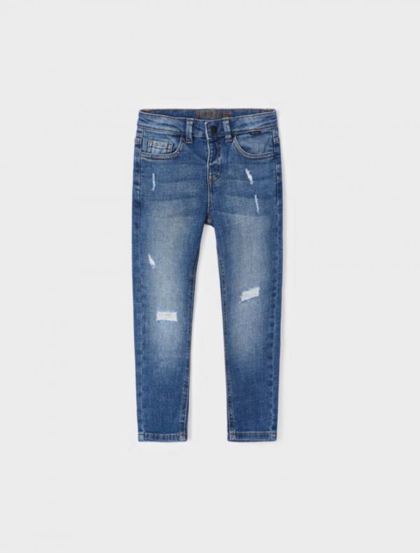Pantalone jeans Mayoral - blu scuro/blu denim