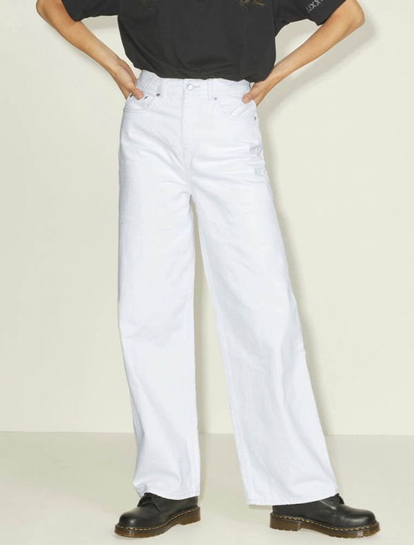 Pantalone jeans Jjxx - white