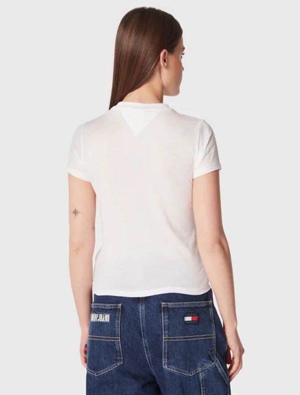 T-shirt manica corta Tommy Jeans - white