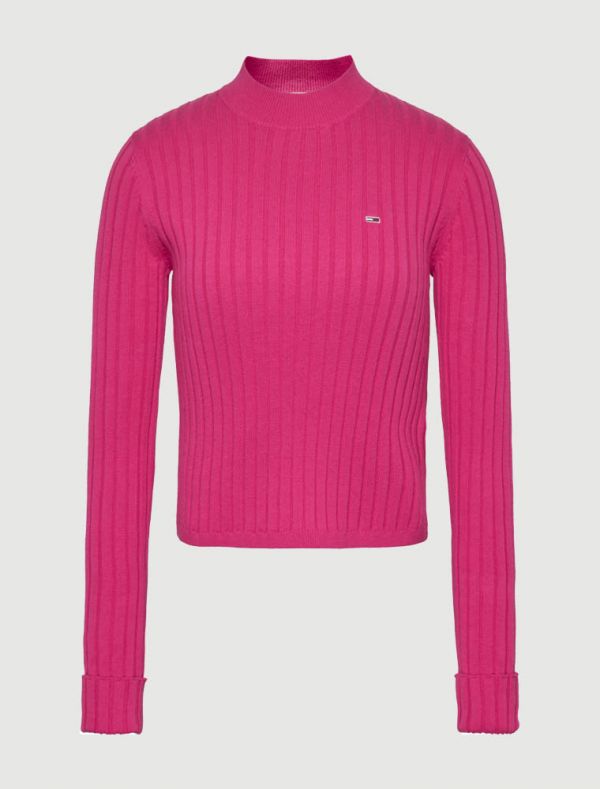 Maglia manica lunga Tommy Jeans - pink