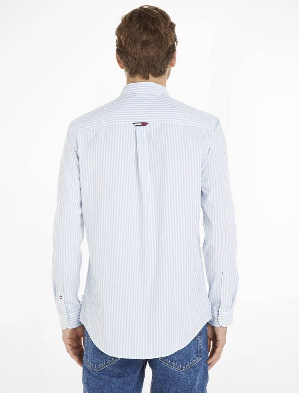 Camicia manica lunga casual Tommy Jeans - white