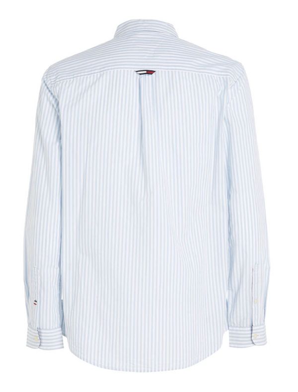 Camicia manica lunga casual Tommy Jeans - white