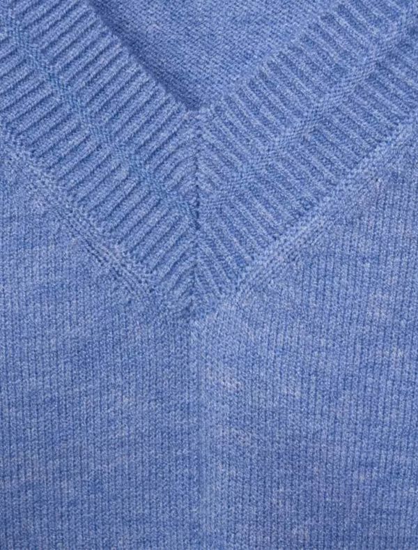 Pullover manica lunga Street One - azzurro