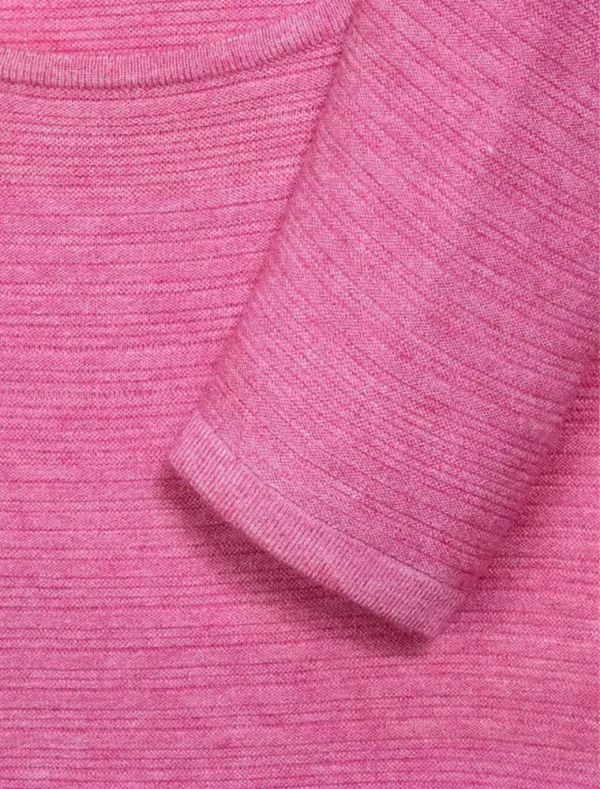 Pullover manica lunga Street One - pink