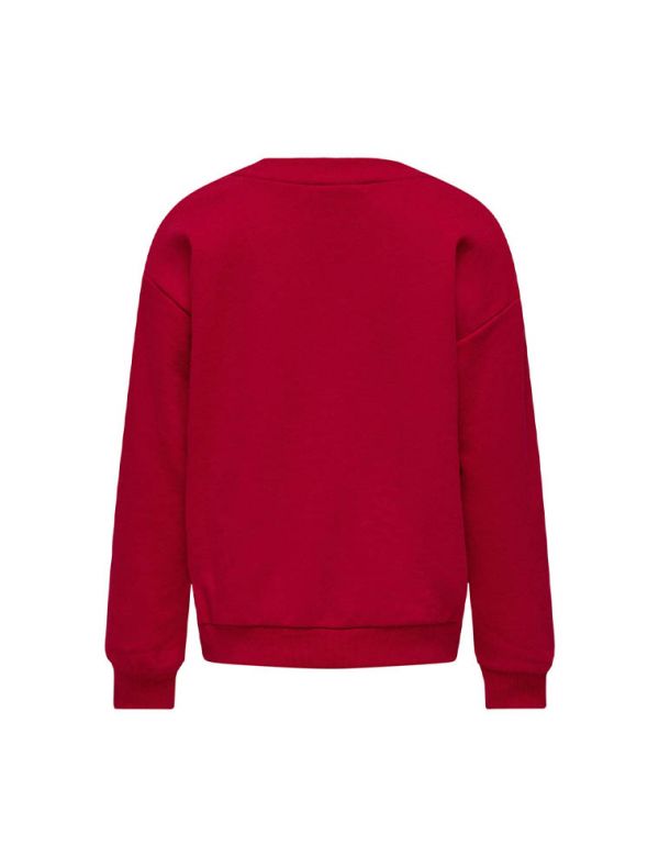 Maglia in felpa Only - red