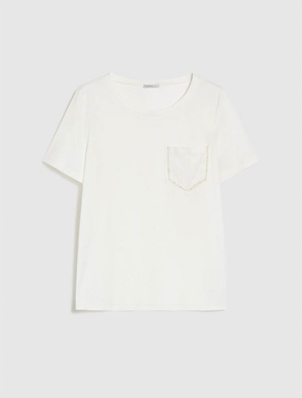 T-shirt manica corta Pennygray - bianco