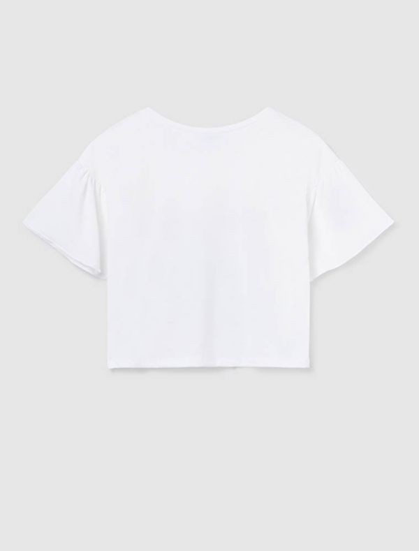 T-shirt manica corta Mayoral - bianco