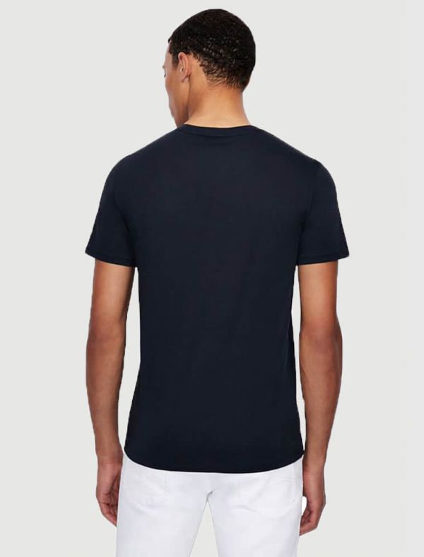 T-shirt manica corta Armani Exchange - blu