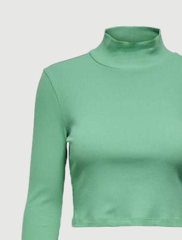 Pullover manica lunga Only - green